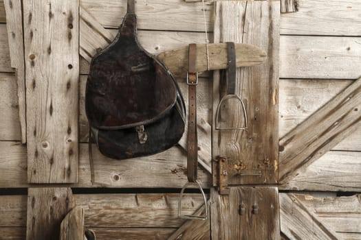Saddles and bridles in the stable