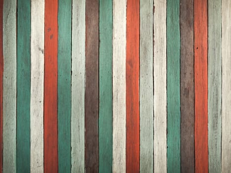 Old color paint wood wall for web page background