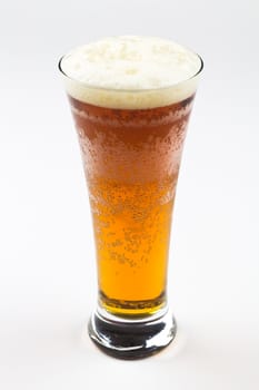 A glass of ice Cold Beer