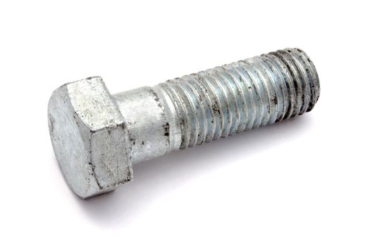 Big bolt isolated on white background 