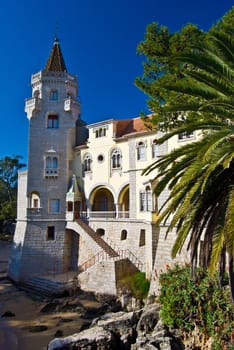 part of the Palace of the Condes de Castro Guimaraes in Cascais