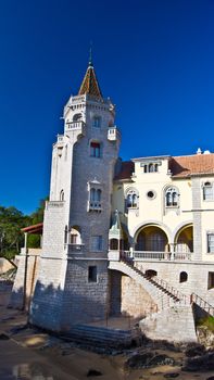 part of the Palace of the Condes de Castro Guimaraes in Cascais