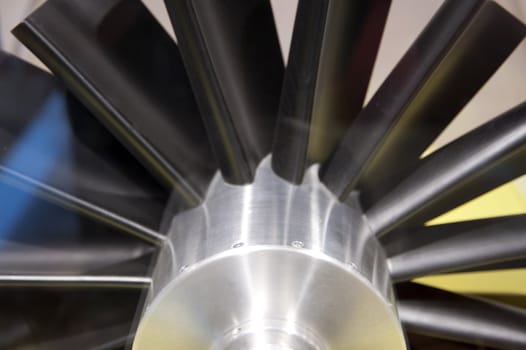 Close up of a Turbine