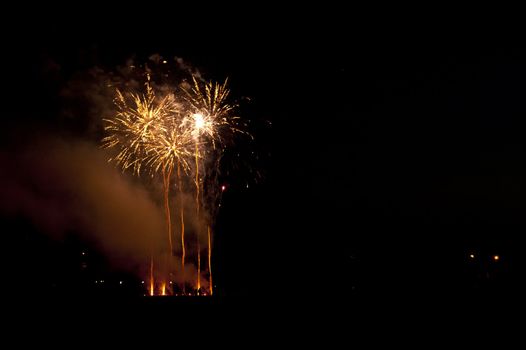 Firework, Kiel Week 2010, Germany