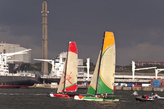 catamaran cup in kiel / germany