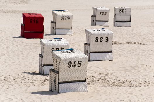 Beach chairs