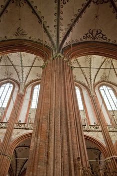 cathedral st. marien in luebeck / germany
