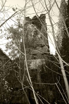 St. Michaels Church in Templemichael county Waterford in black and white