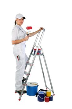 Female decorator
