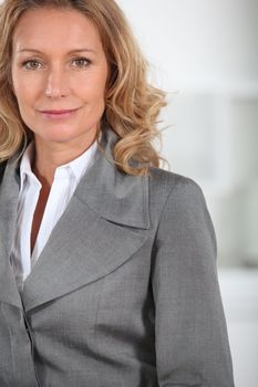 businesswoman close-up