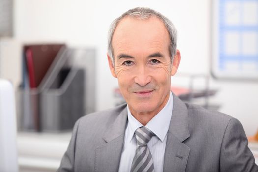 Mature businessman
