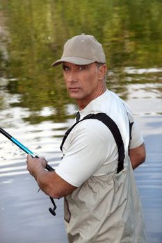 fisherman fishing