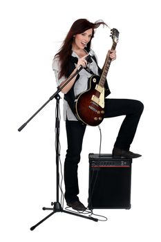 Female musician