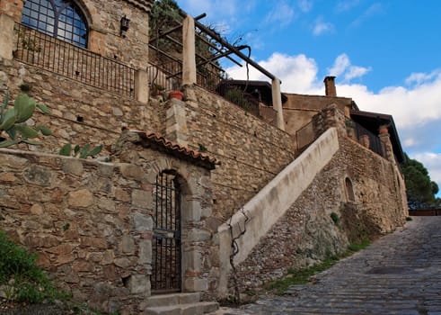 Large Mediterranean house in Savoca village, Sicily, Italy