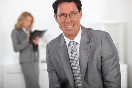 office workers