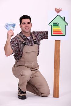 Housebuilder saving energy and money