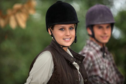 Horseback riders