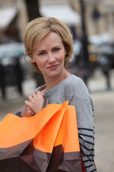 Woman shopping