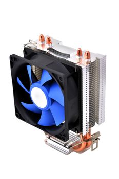 cpu cooler on a white background