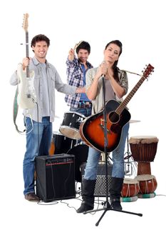 Group of musicians