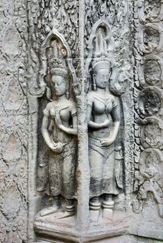 cambodia ancient khmer stone carvings angkor wat temples cambodia asia