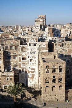 traditional yemeni architecture in sanaa yemen