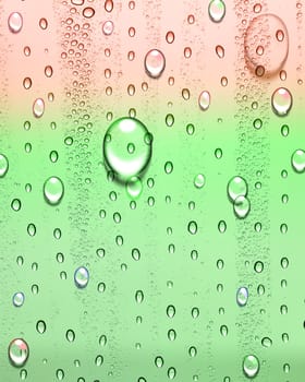 background of beautiful water drops