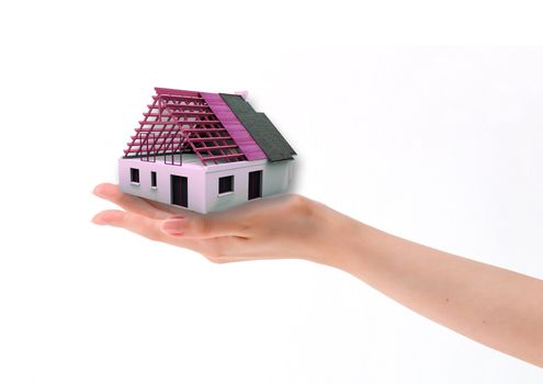 Hand house