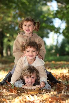 Children playing in the park