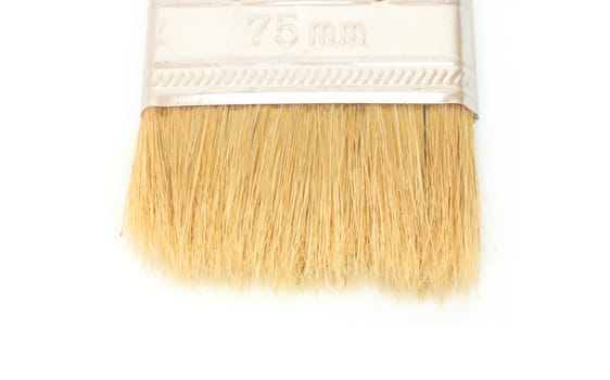 Paint brush isolated on the white background 