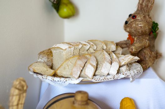 traditional polish bread on plate