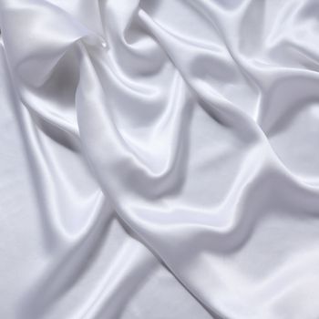 white silk macro close up