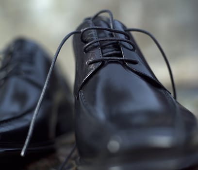 Close up of Male shoes