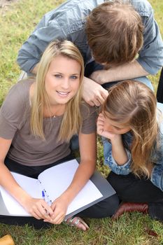 group of students