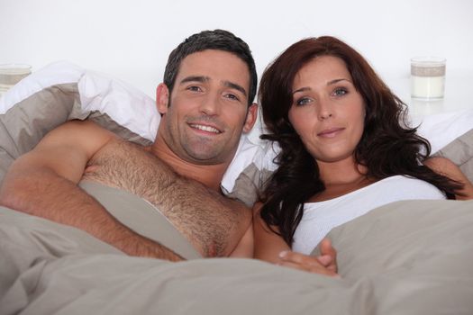 couple in bed