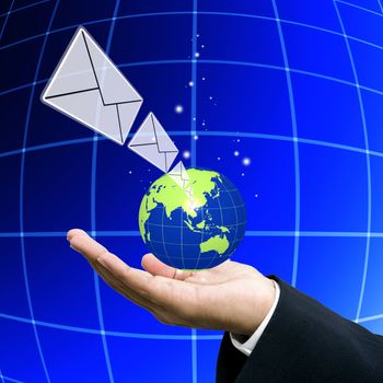 Report from the email, Globalization concept