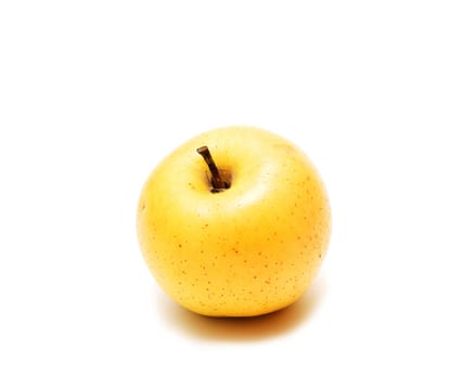 apple on a white background