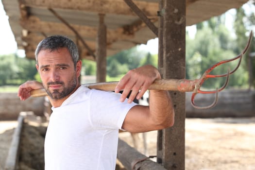 portrait of a farmer