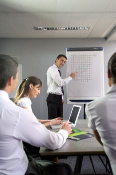 businessman making a presentation