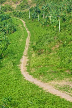 country rural gravel road