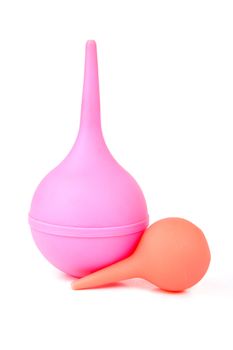 colonic bulb for procedures on a white background