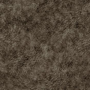 Seamless distressed brown leather textured material that works as a pattern in any direction.