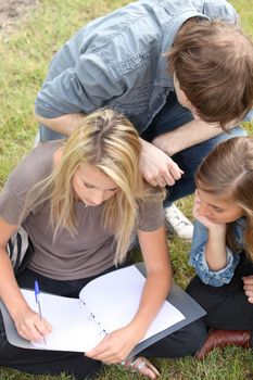 group of students