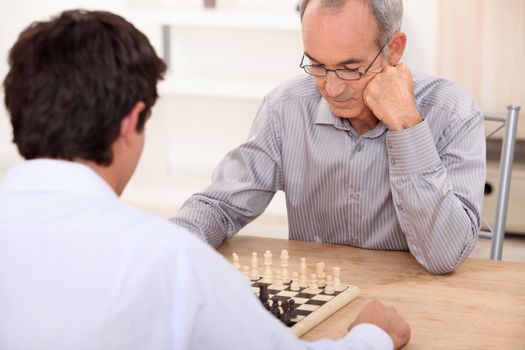 People playing chess