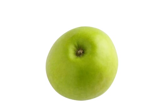 Whole green apple