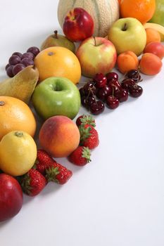 Large variety of fruit