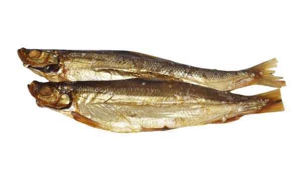 two smoked whitefish