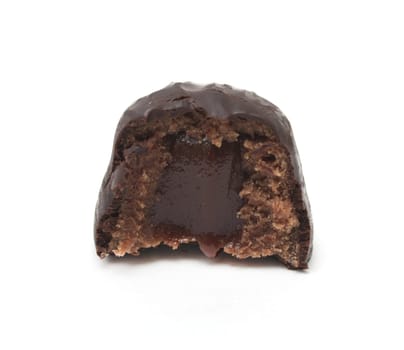  chocolate candy on a white background