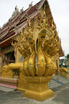 Naga outside Temple
