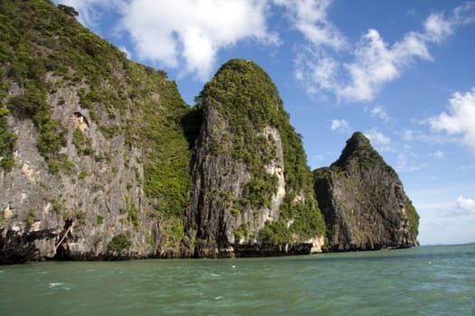 Koh Phanak, Phang Nga Bay, Thailand